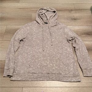 Pink Clover Heathered Gray Hoodie
